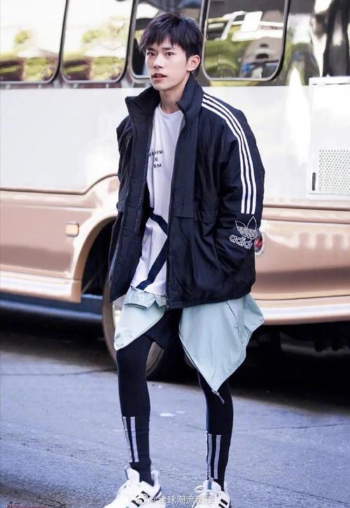 深秋男明星穿搭