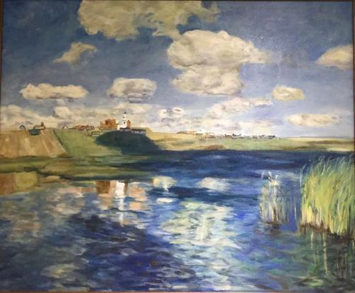 62  临列维坦《湖》 张丽