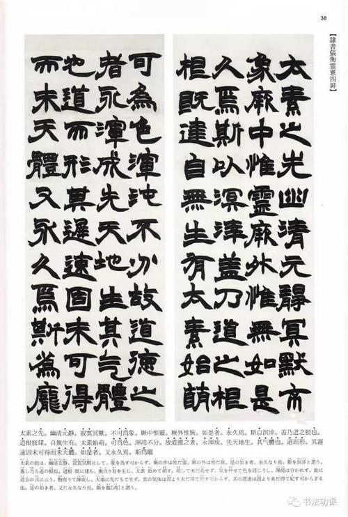 赵之谦魏楷《齐民要术》高清放大看,气势磅礴