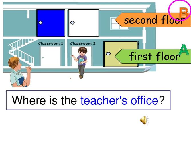 second floor first floor where is the teacher"s office?