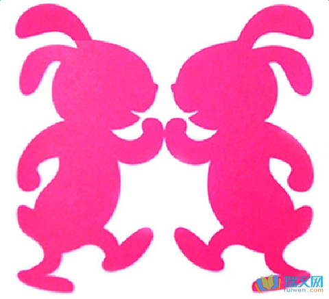 轴对称图形剪纸