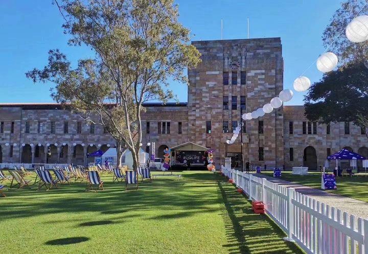 昆士兰大学校园一角