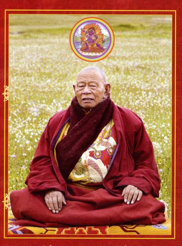 众生解脱的依怙主阿秋法王示现圆寂