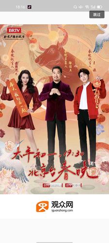观众网成为2021北京电视台春晚,官方粉丝合作平台