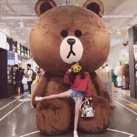 布朗熊头像情侣头像_微信头像图片大全