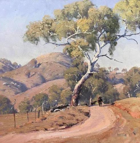 澳大利亚画家沃里克·富勒的风景油画作品欣赏