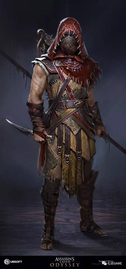 资源|《刺客信条:奥德赛》武器.角色造型设计分享-7.game