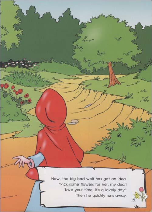 小红帽简笔画故事英语