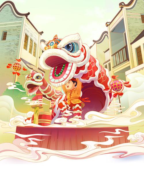 春节系列插画|插画|商业插画|slock - 原创作品 - 站酷 (zcool)