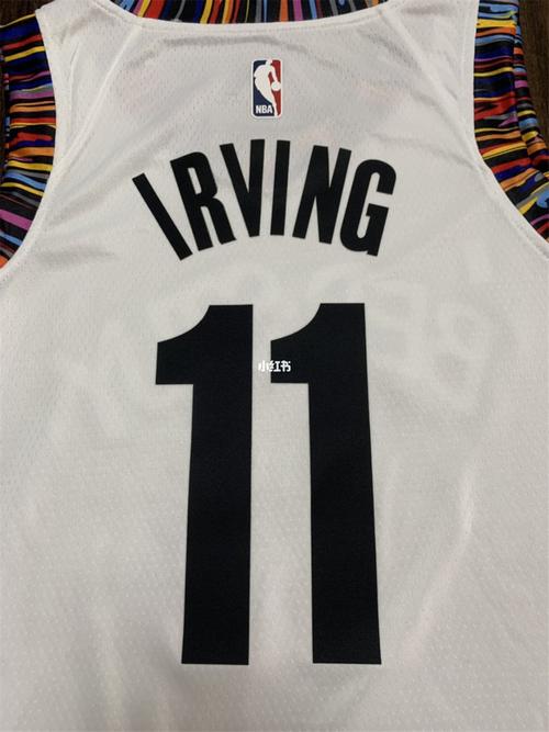 nba 11号 欧文 2020新款白色城市版热压球衣_欧文_nba