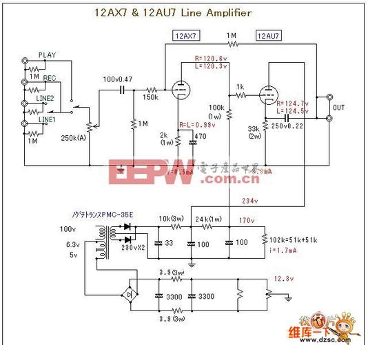 12ax7-电路图-电子产品世界