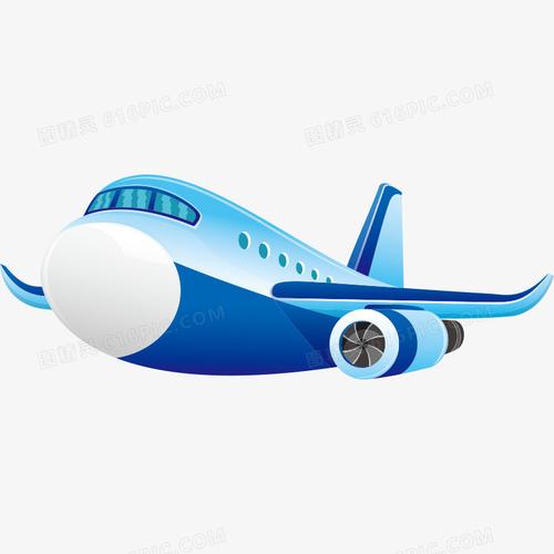 飞机交通工具卡通