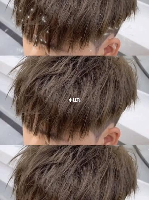 男生纹理烫男士新发型男士2021发型发色_发型_纹理烫