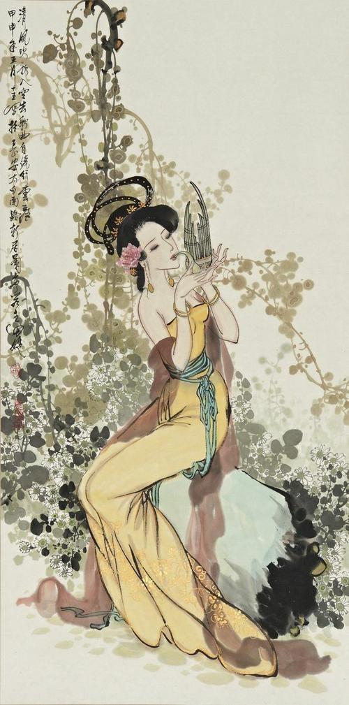 书画名家田婕女士佳作欣赏