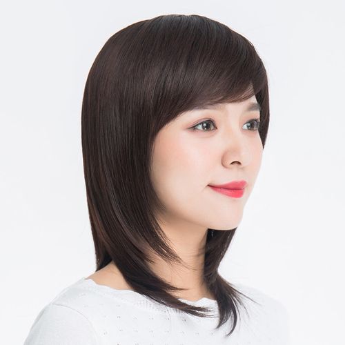 假发女长发长直发隐形无痕仿真修脸圆脸锁骨发内扣假发套逼真自然