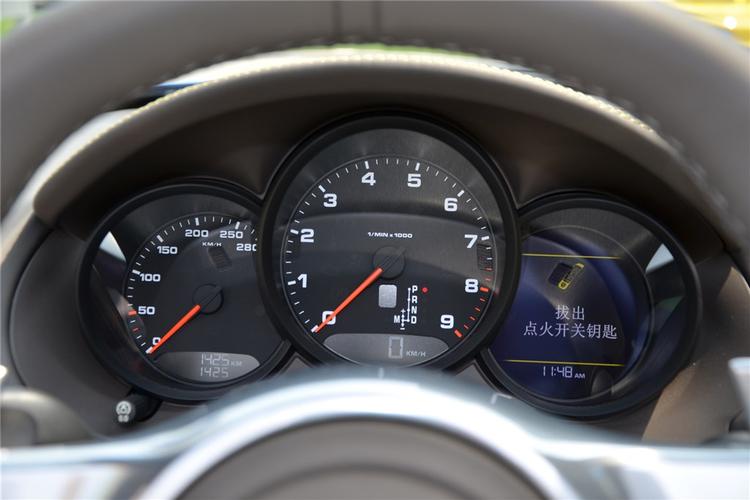 保时捷boxster仪表