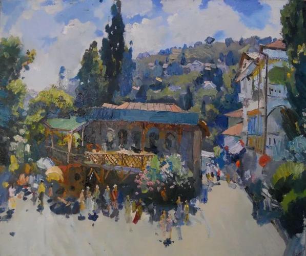 这是真实的风景吗真的不敢相信自己的眼睛了大师画的油画风景每一幅都