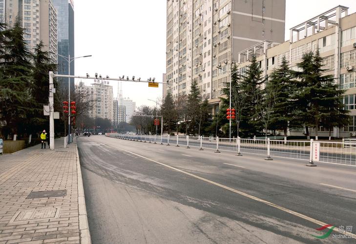疫情防控中的宝鸡街景