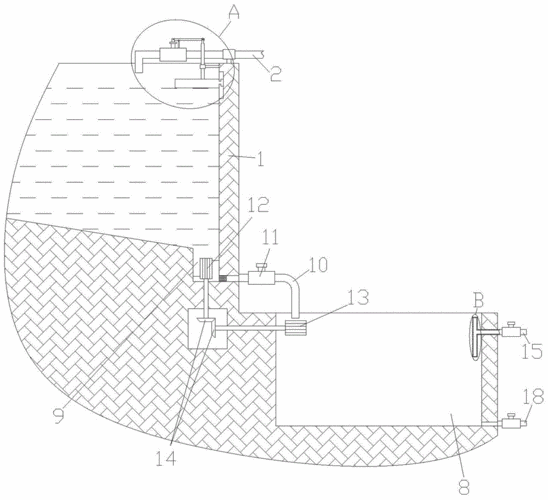 一种鱼塘养殖排污补水系统的制作方法