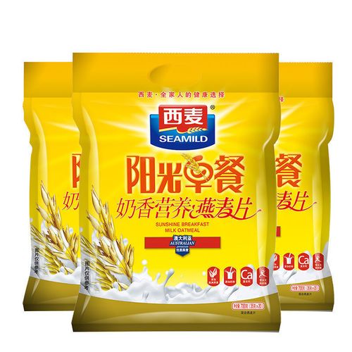 西麦奶香营养燕麦片700g小袋装高钙冲饮学生懒人休闲
