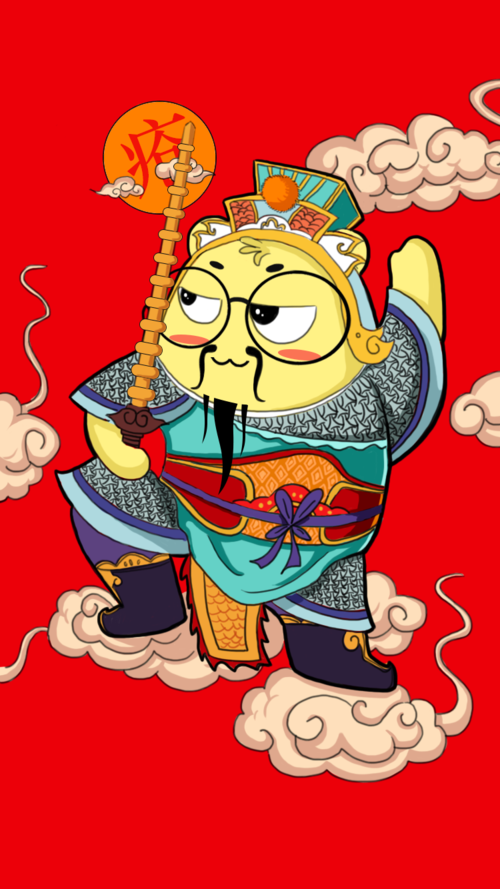 门神|插画|商业插画|黑怕不怕黑丶 - 原创作品 - 站酷 (zcool)