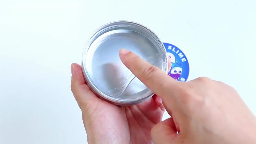 给液态玻璃注射油墨,染色效果也太绝了!超解压的史莱姆混泥