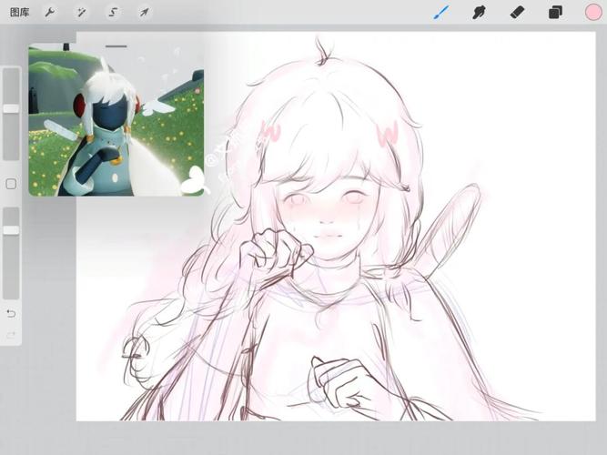 光遇同人,书虫_光遇_sky光遇_文化_绘画