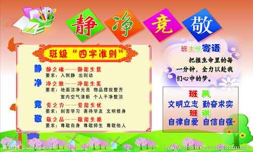 共享分               关 键 词: 小学 展板 班级文化 敬 净