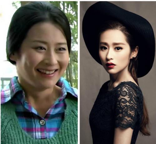 颖儿瘦下来真的好美,一胖毁所有真的是句魔咒.