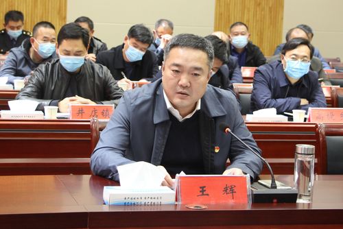 内黄县政府县长王辉在会上发表讲话