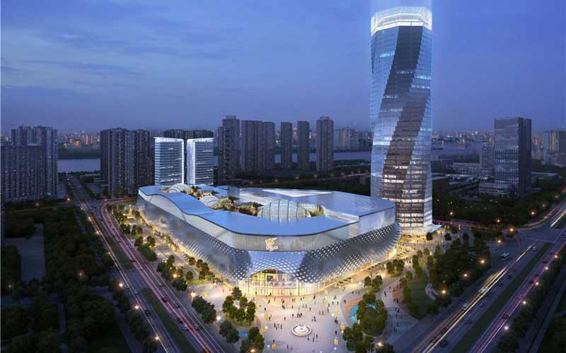 宝龙城市广场效果图-小柯网