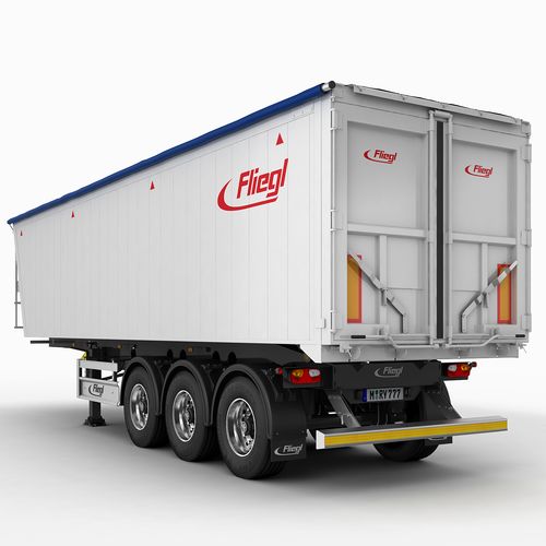 3d model trailer grain-carrier