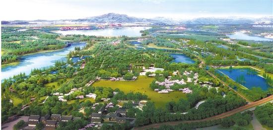 城市 义乌幸福湖湿地公园 义甬舟绿色生态带的范围囊括了山河湖海,但