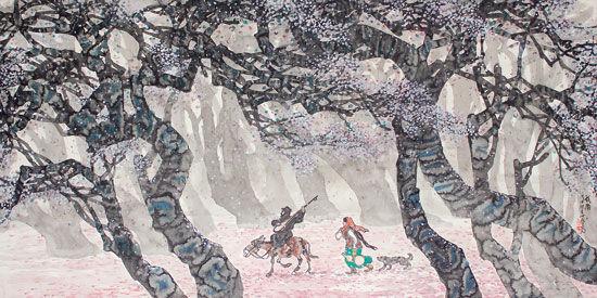边塞山水画的创始人 舒春光国画精品展周日开幕