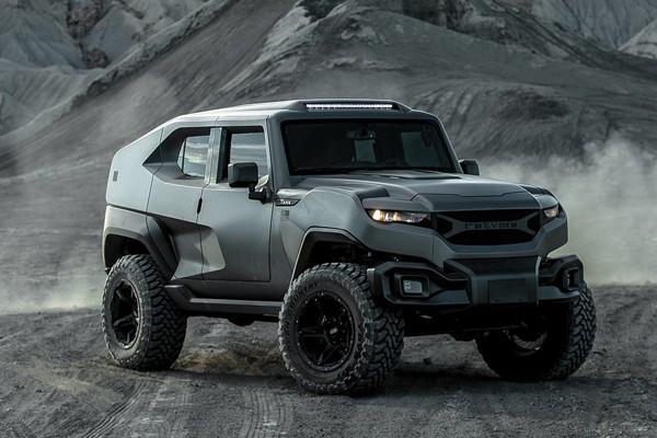 rezvani tank x亮相 配6.2l地狱猫引擎