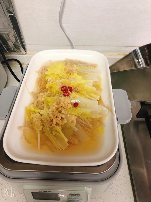 蒜蓉金针菇娃娃菜_娃娃菜_蒜蓉金针菇_美食_日记_北鼎