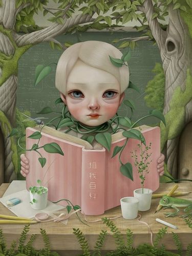 台湾女插画家hsiao-ron cheng(郑晓嵘)