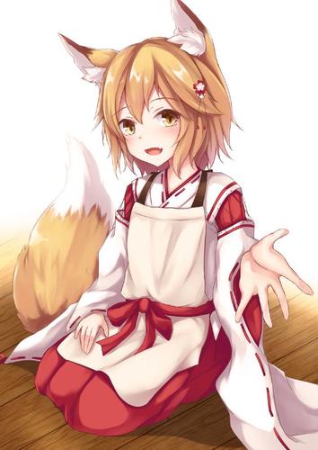 贤惠幼妻狐仙小姐:小狐仙精美插画分享,聪明又贤惠