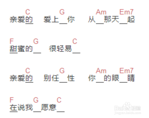 《告白气球》尤克里里谱-吉他谱txt