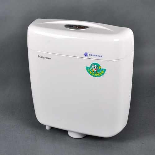 热卖正品卡地尔 厕所节能冲水箱 蹲便器镀铬双按水箱 塑钢水箱002d
