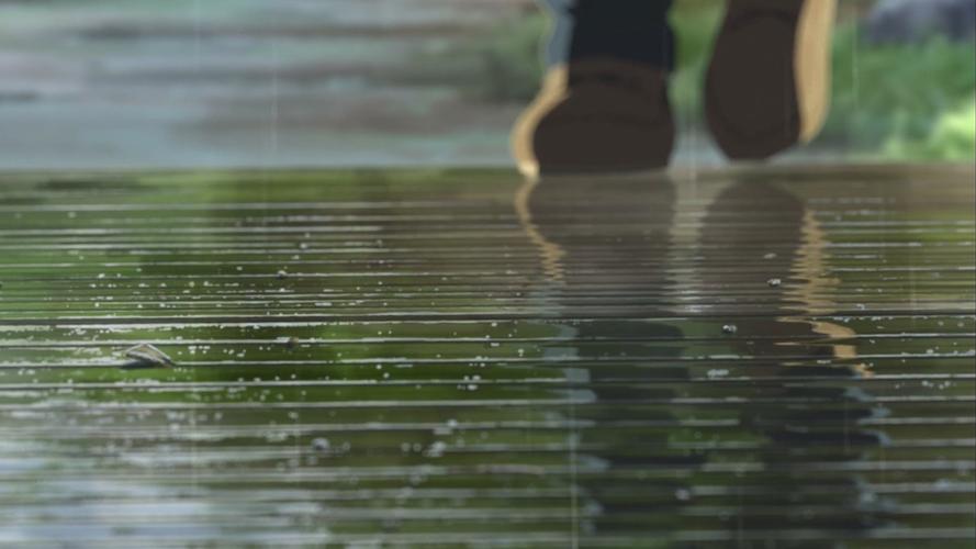 言叶之庭唯美动漫风景桌面壁纸