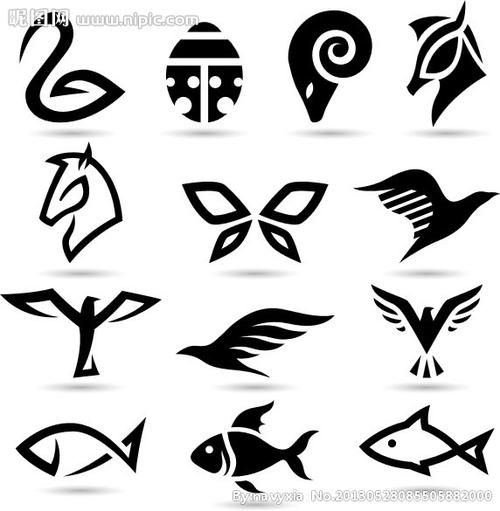 动物logo图标图片