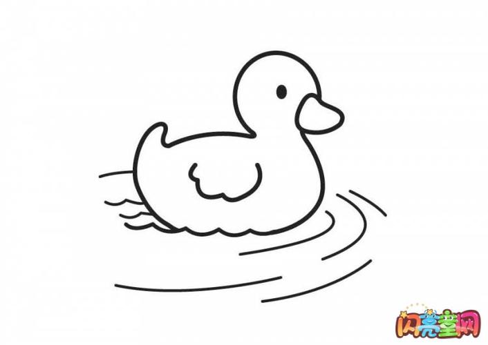 小鸭子 > 可爱卡通小鸭子简笔画        刚孵出的小鸭羽毛跟小鸡一样