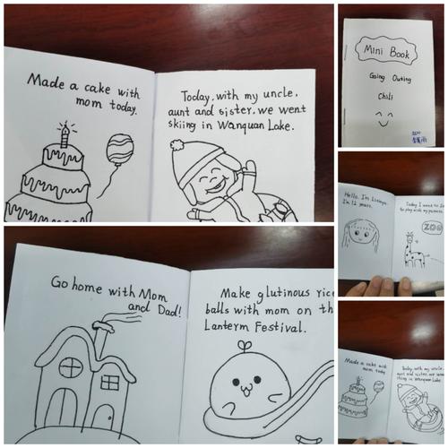 英语优秀mini book展