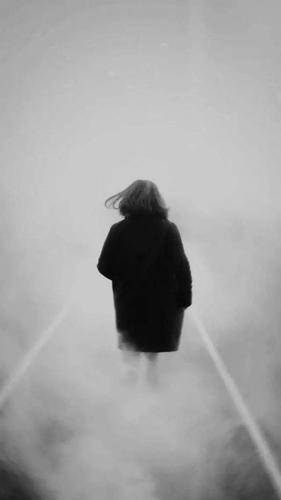 个性黑白微信聊天壁纸_手机搜狐网