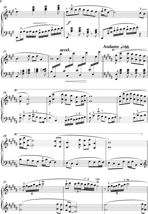 九儿钢琴谱-沈建国改编曲九儿钢琴谱-环球钢琴网