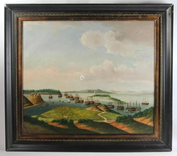 chinese export style painting