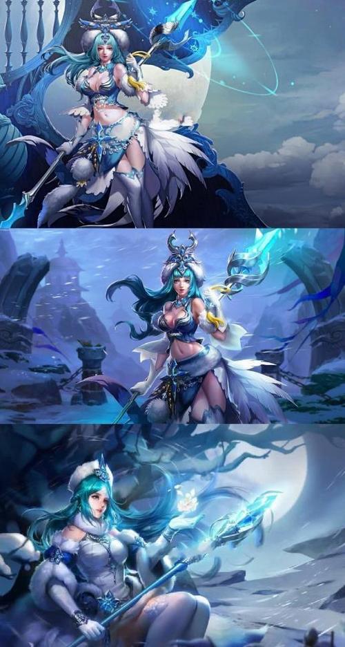 王昭君历代海报变化,原皮肤臃肿,偶像歌手的5代变化最扎心