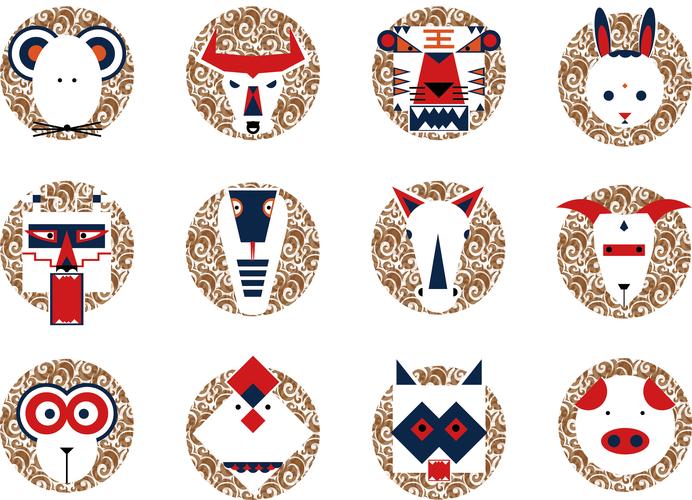 十二生肖|平面|其他平面|frankieee - 原创作品