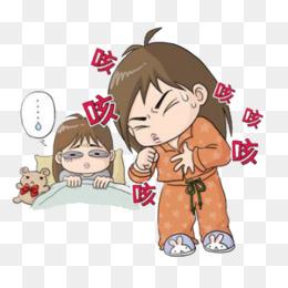 咳嗽图片大全